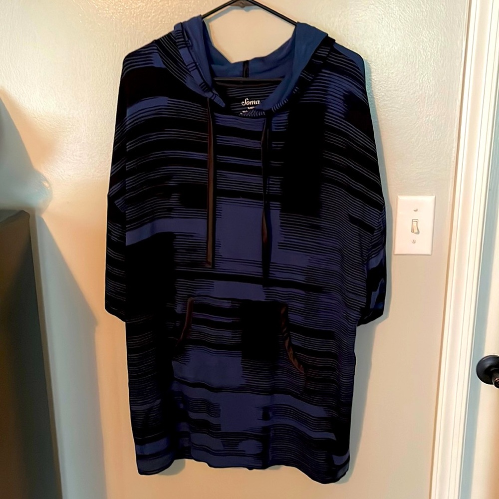 Hoodie tunic top